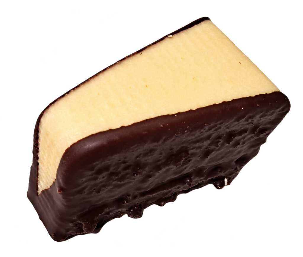 Marzipanecke der Bäckerei Stelmecke