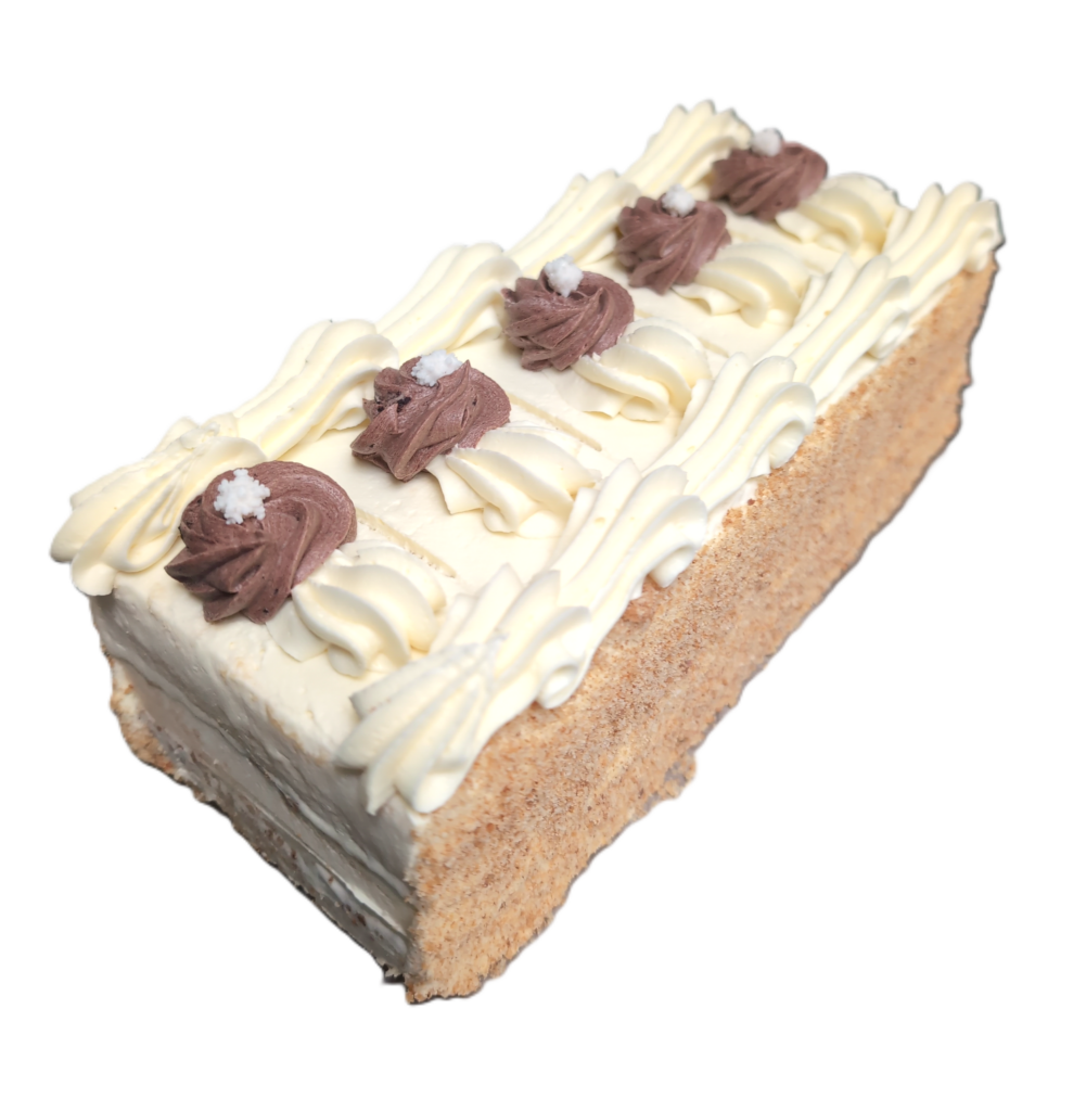 Tortenstück Vanille